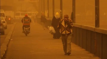 رياح محملة بالأتربة تضرب القاهرة والوجه البحري مع أول أيام الربيع